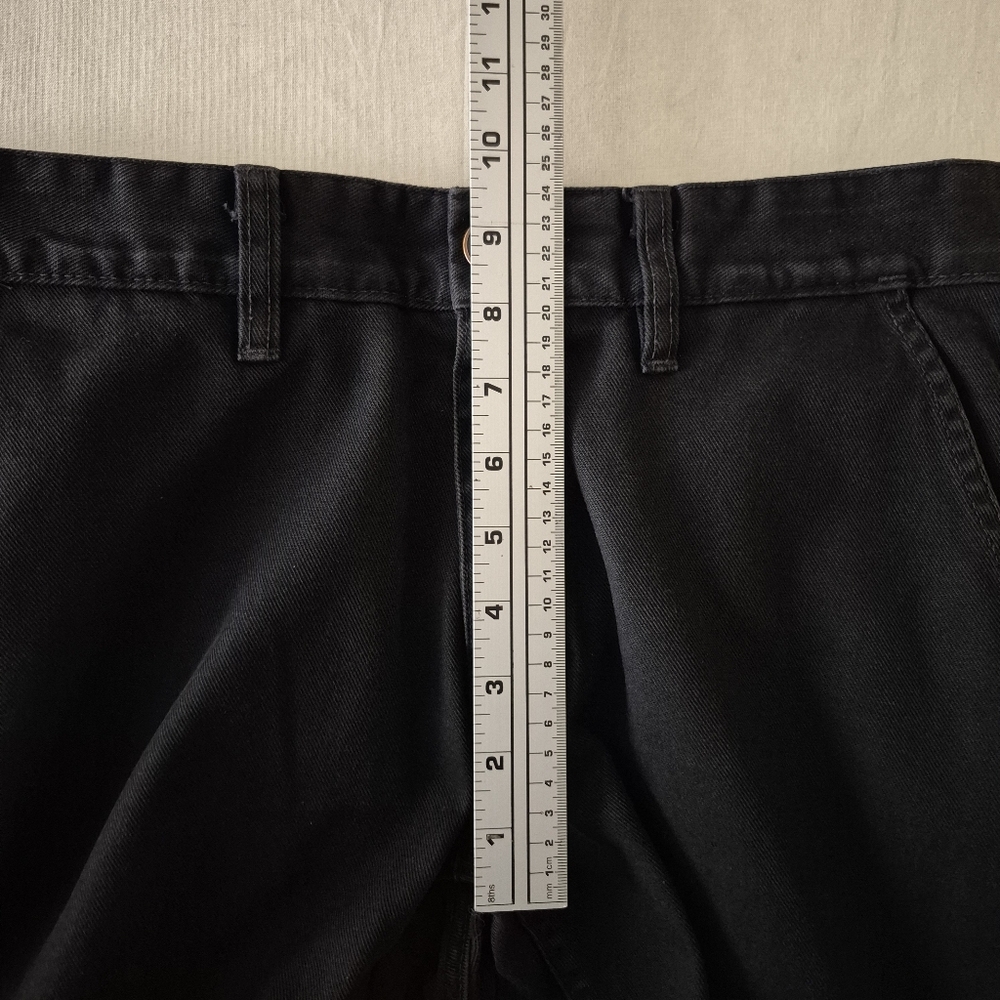 Dunderdon Mens‎ Black Slim Straight Leg Jeans 32x30 Casual Workwear Classic - Picture 10 of 12